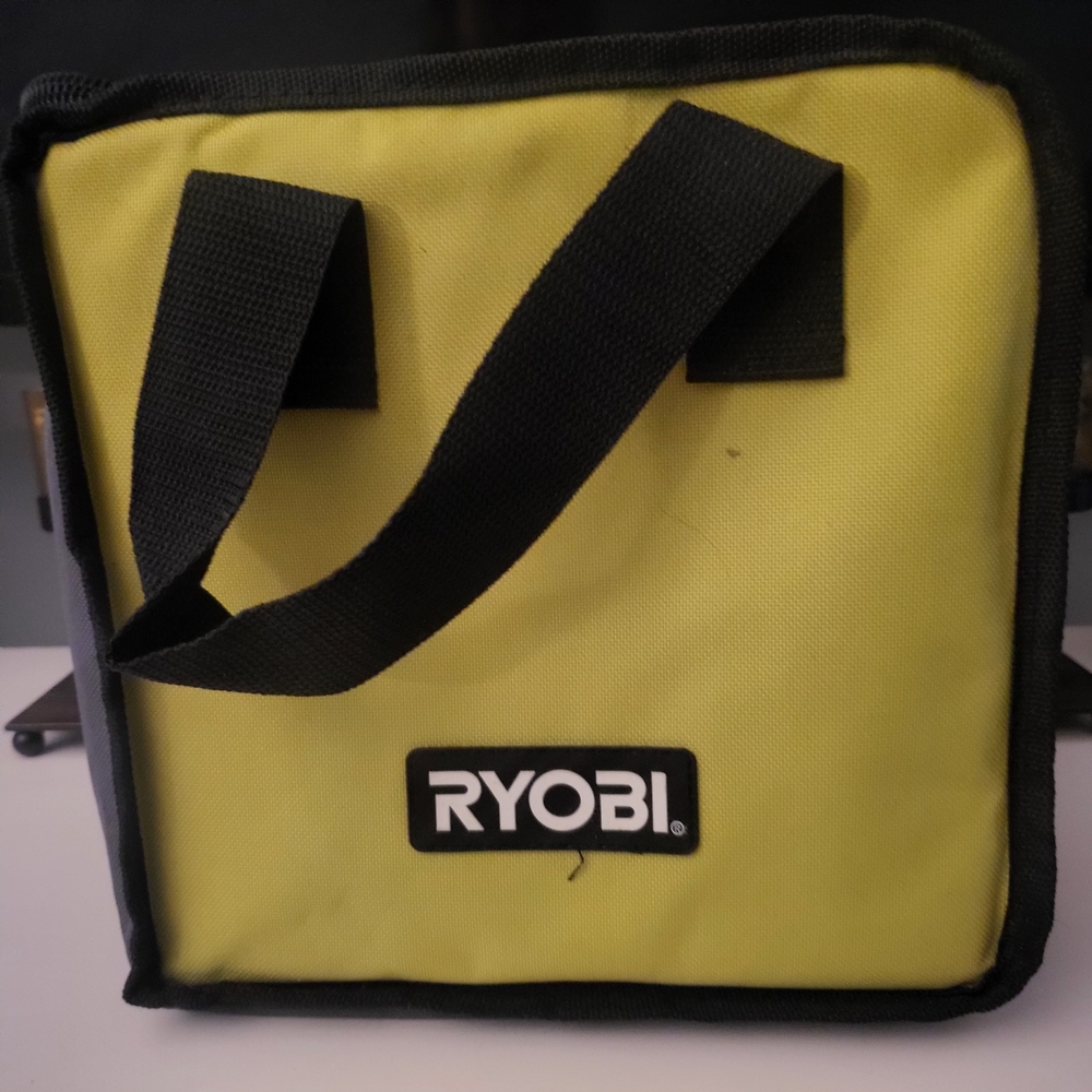 RYOBI Black and Yellow Storage Bag